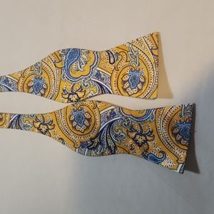 Yellow Izod bow tie